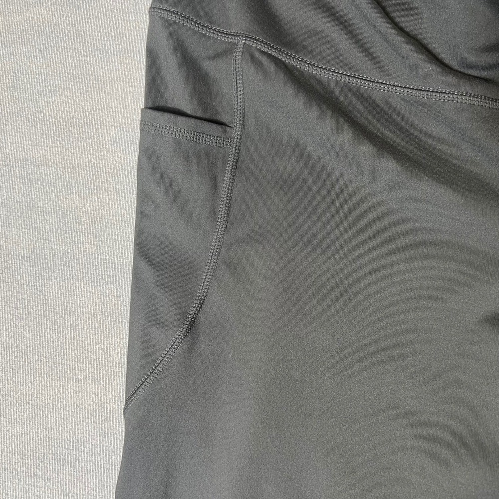 J. Jill Fit Performance High Rise Bootcut Pants Gray XL Athletic Yoga Pockets - Picture 2 of 7